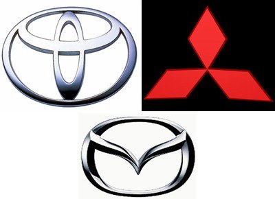Toyota vs Mitsubishi vs Mazda