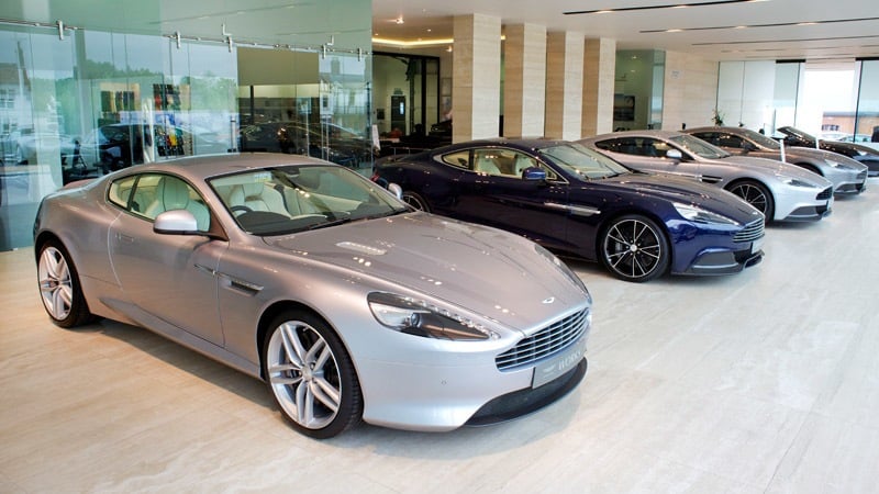 Aston Martin Charlotte Showroom