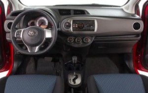 2012 Toyota Yaris interior