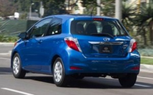 2012 Toyota Yaris rear