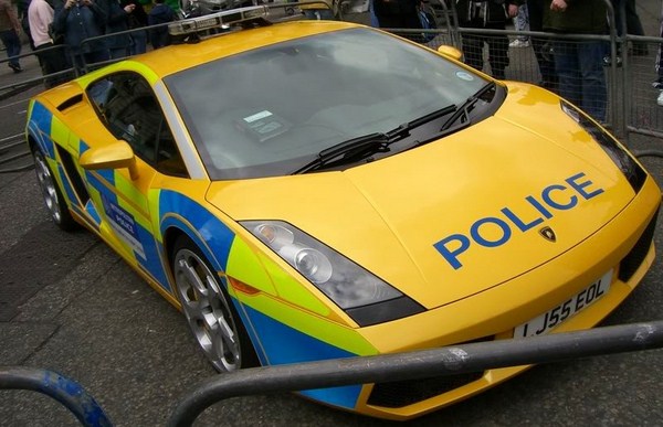Lamborghini Gallardo British Police