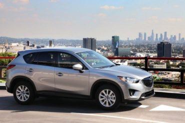 2013 Mazda CX 5 in view of downtown Los Angeles 623x389