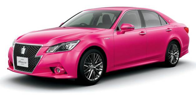 Hot Pink JDM Toyota Crown