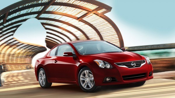 2013 Nissan Altima Coupe driving