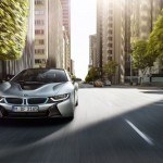 BMW i8 front driving
