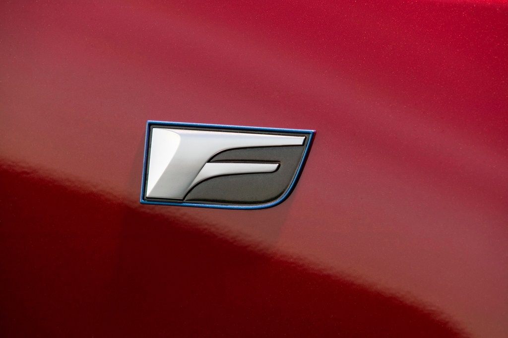 Lexus IS F badge