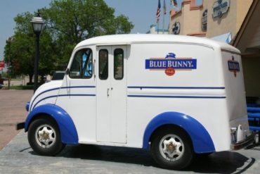 Blue Bunny Delivery Van