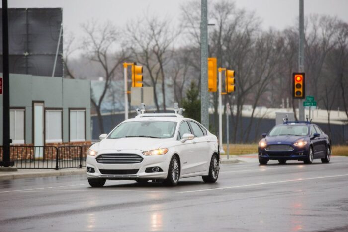Ford has been testing autonomous vehicles for more than 10 years, and offers a broad portfolio of available semi-autonomous technologies on vehicles globally. Ford expanded testing of its Fusion Hybrid Autonomous Research Vehicle, with cameras, radar, LiDAR sensors and real-time 3D mapping technology. Photo: Ford Motor Company. 