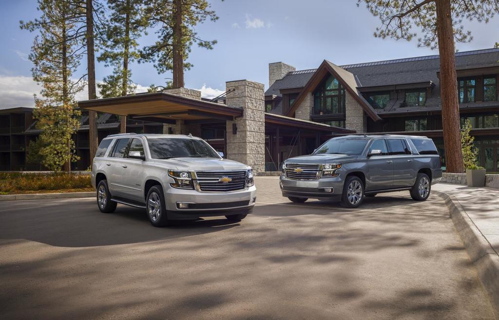 2019 Chevrolet Tahoe Premier Plus and Suburban Premier Plus special editions