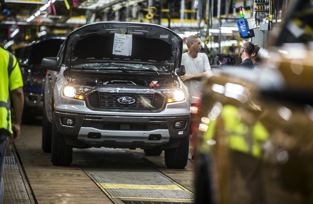 2019 Ford Ranger Production