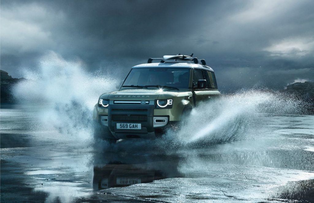 2020 Land Rover Defender.