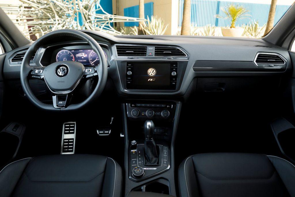 2020 VW Tiguan interior layout. 