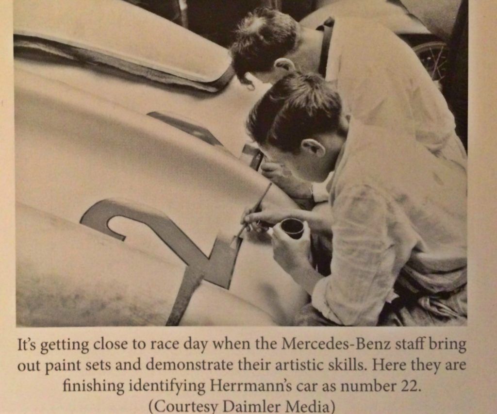 Screenshot from Two Summers: The Mercedes-Benz W 196 R Racing Car by Robert Ackerson, published by Veloce Publishing.