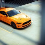 2018 Ford Mustang GT in Orange Fury with Performance Pack