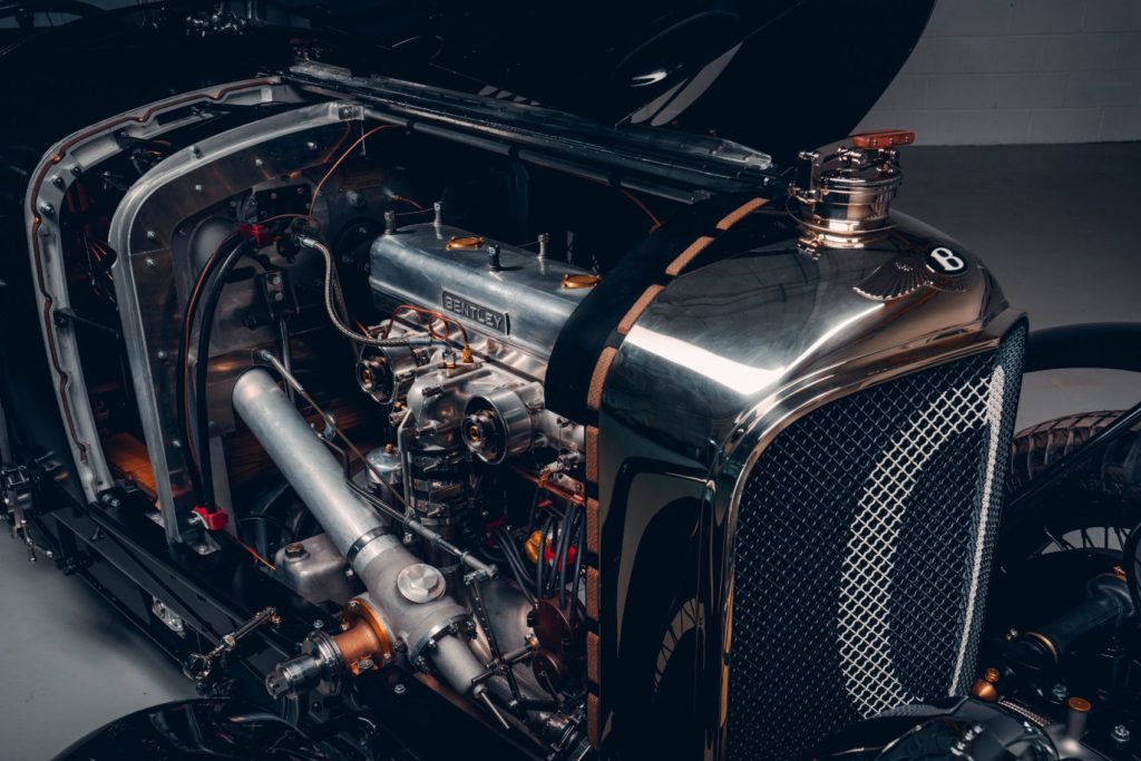 Bentley Car Zero engine. 