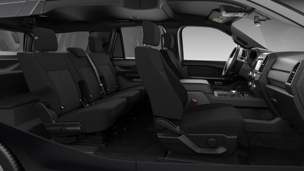  2021 Ford Expedition XL STX interior layout. 
